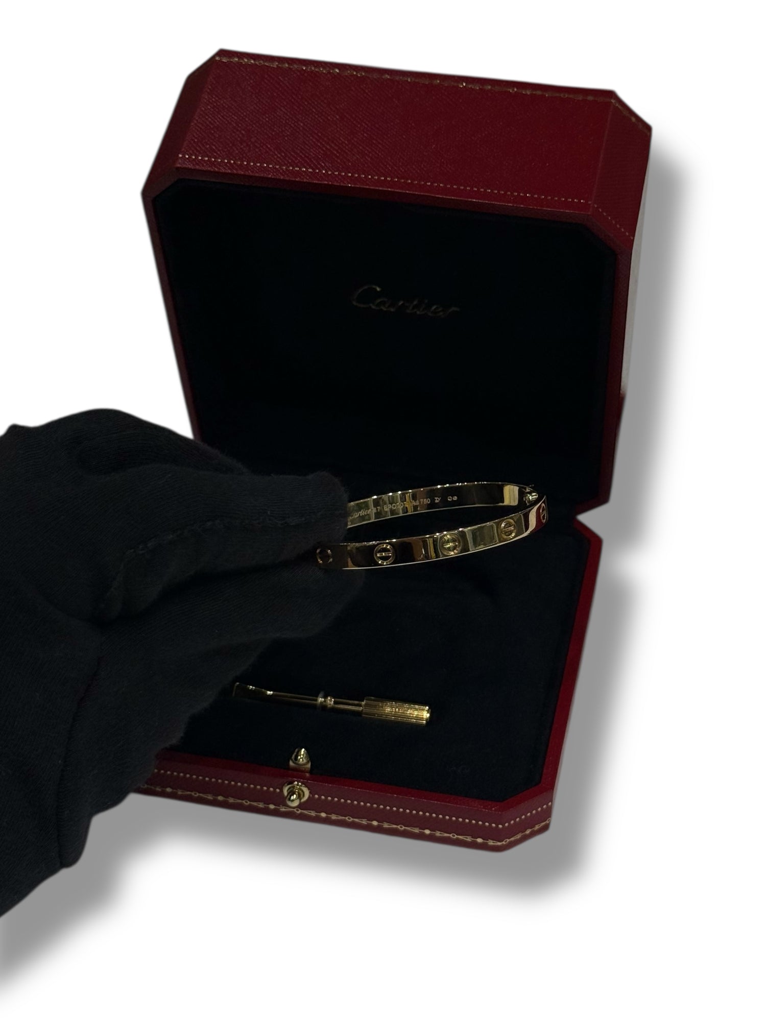 Cartier - Bracelet Love classique or jaune T17