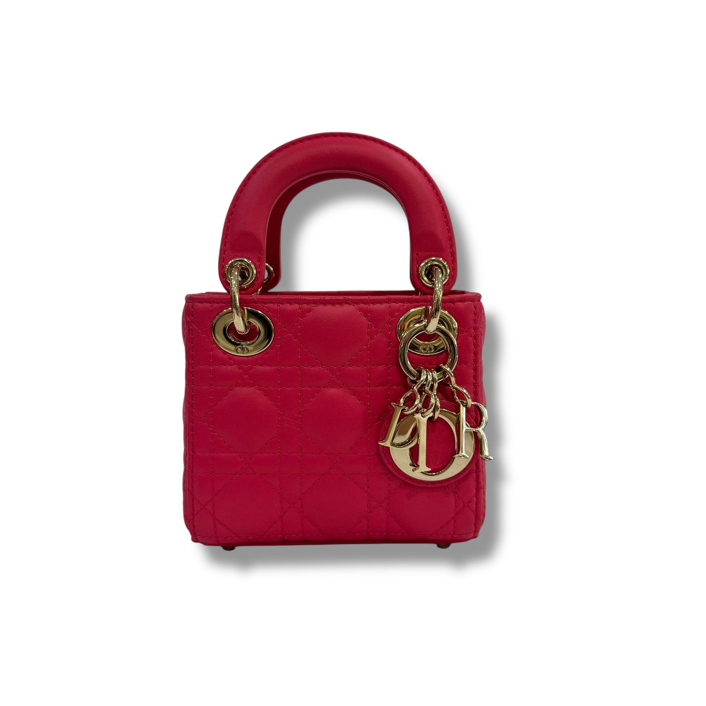 Dior - Mikro Dame Rose Fuchsie