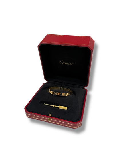 Cartier - Bracelet Love classique or jaune T16