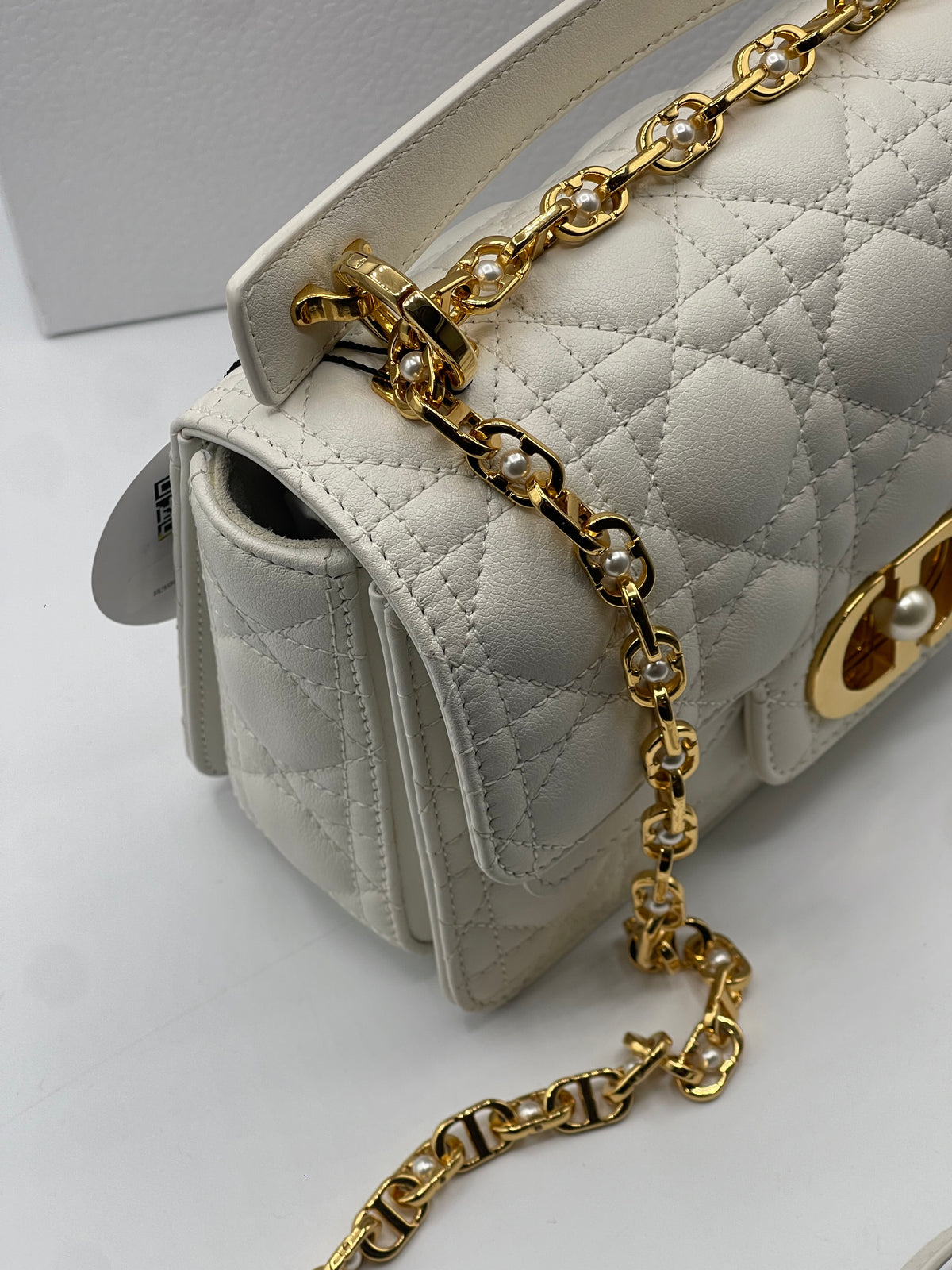 Dior - Dior Jolie Small Top Handle Bag Latte