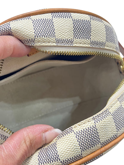 Louis Vuitton - sac boîte à chapeaux toile damier azur
