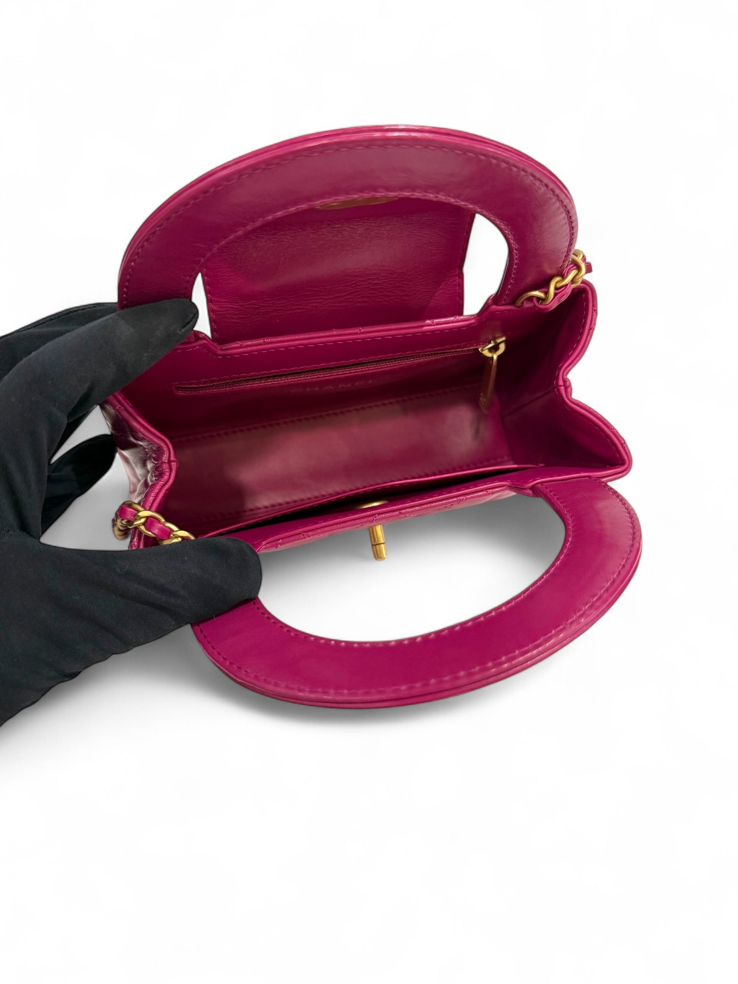 Chanel - Sac “Kelly” mini shopping