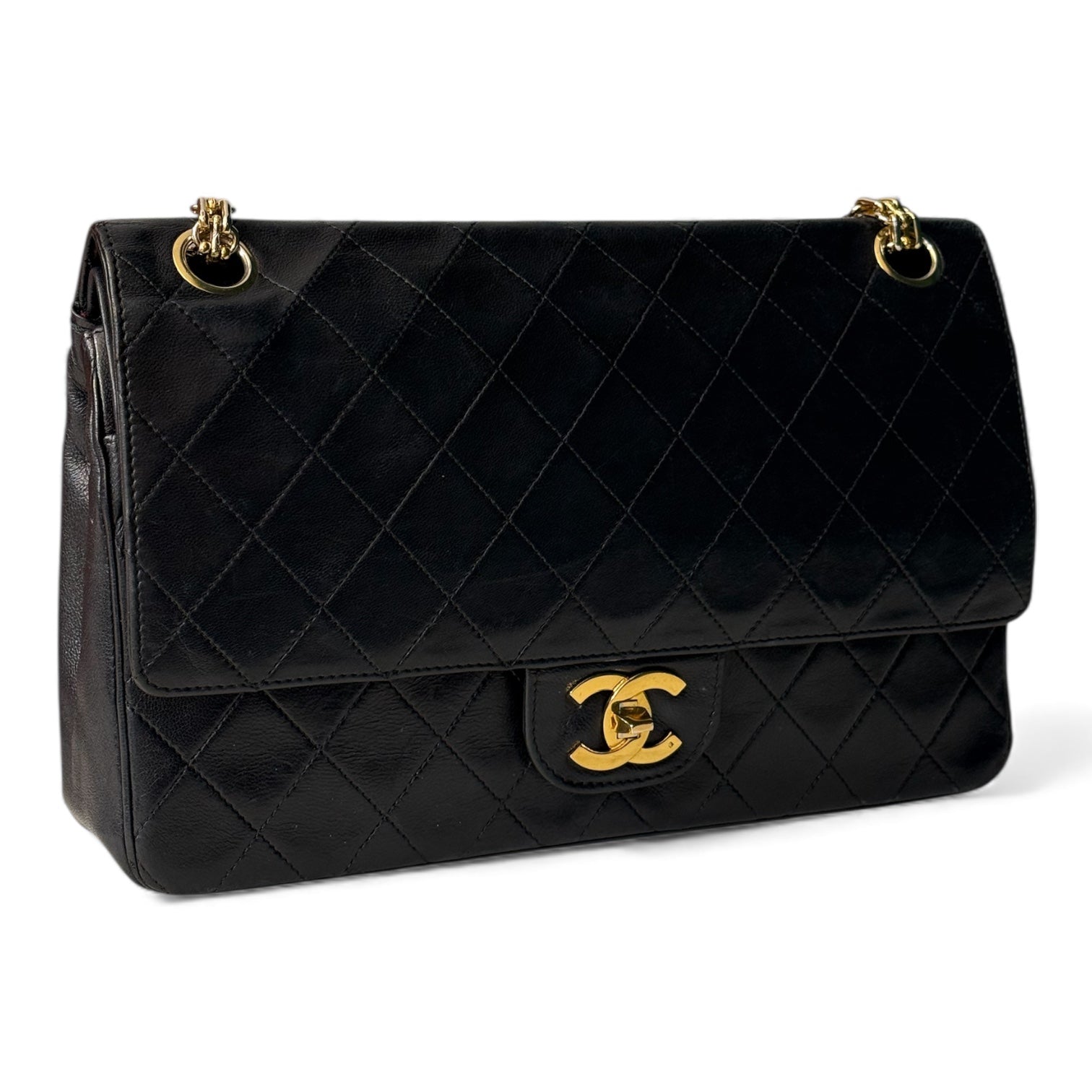 Chanel - Klassische Vintage-Tasche Schwarz