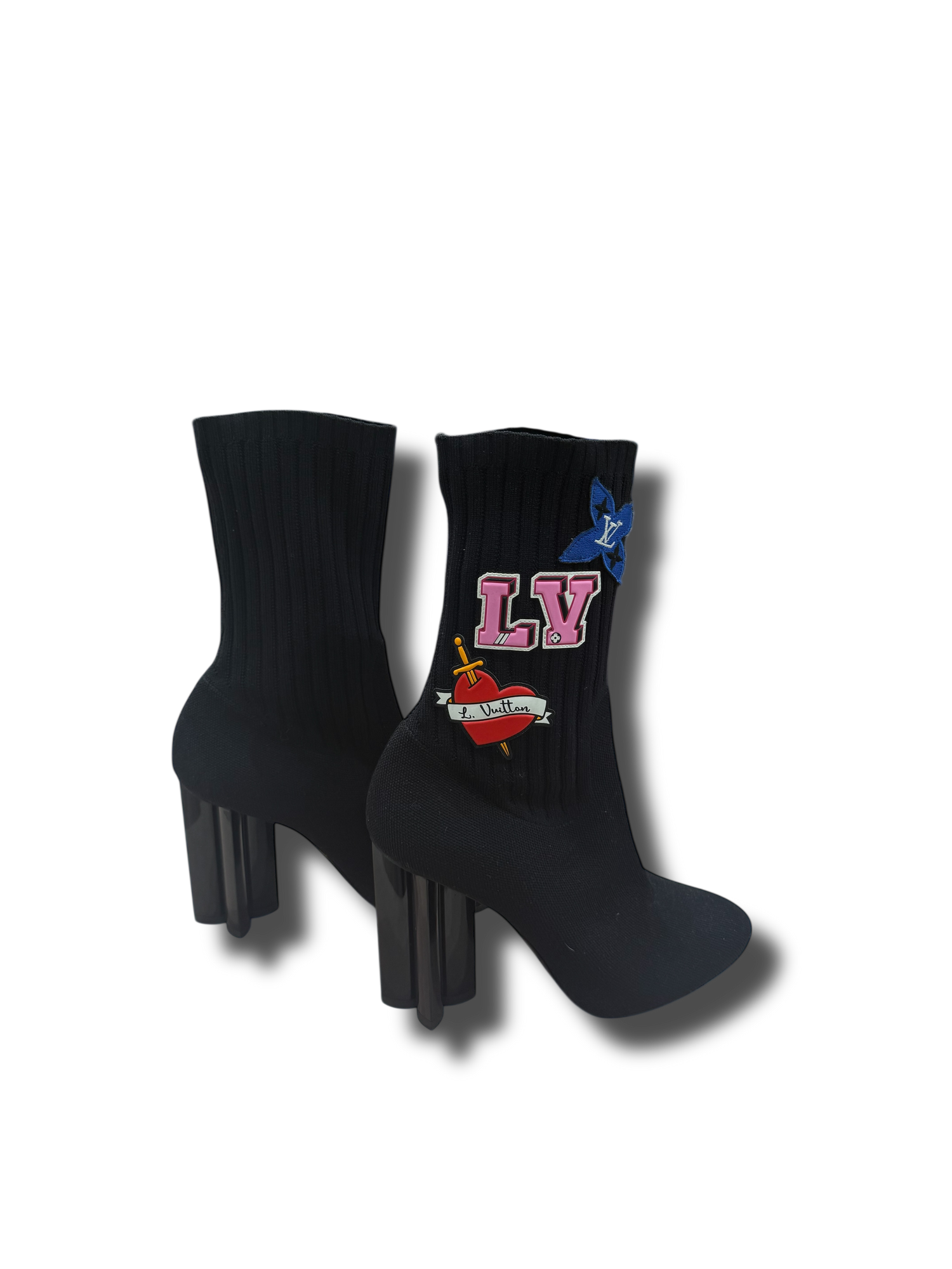 Louis Vuitton - Bottines chaussettes limitées T37