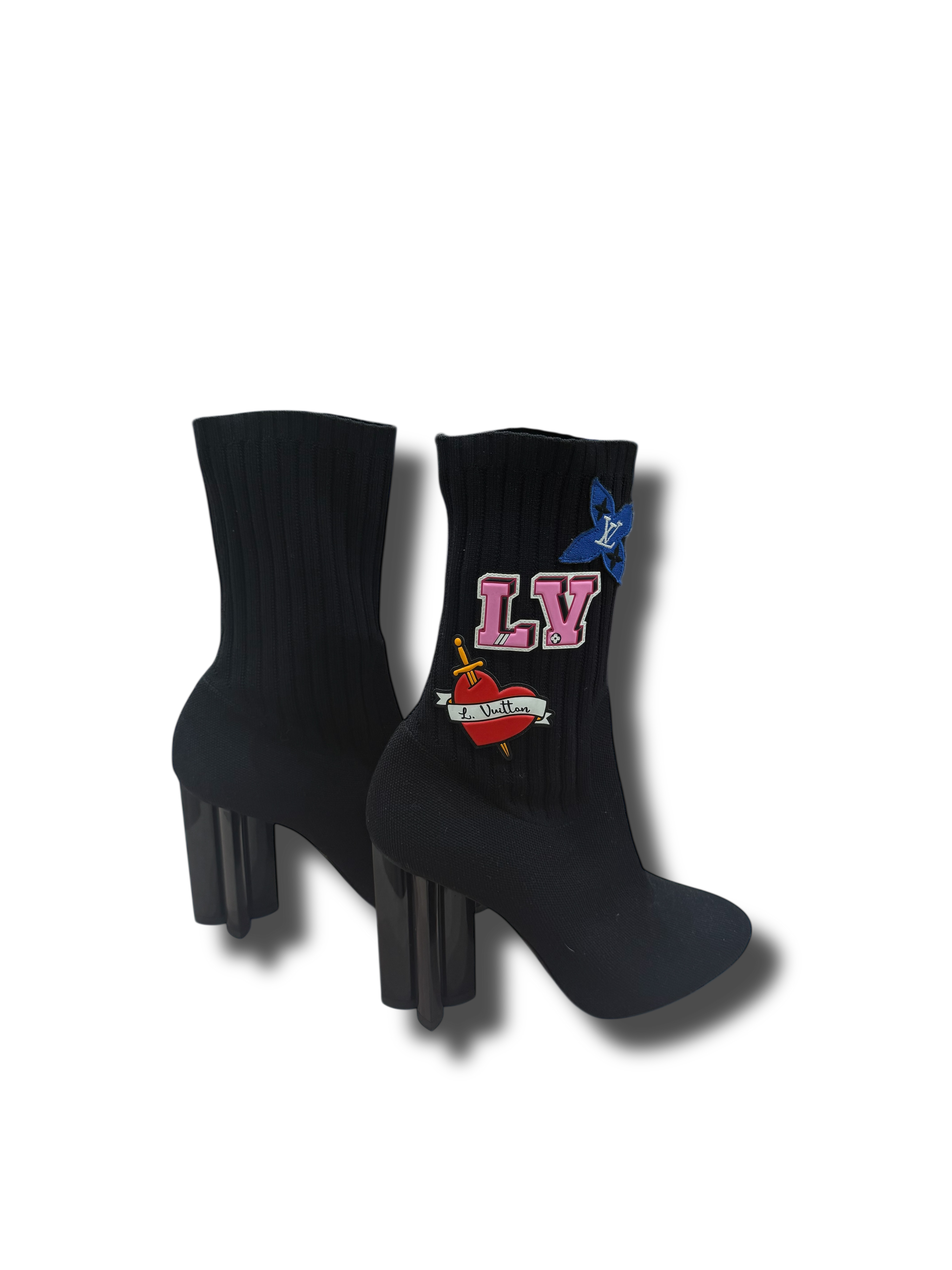 Louis Vuitton – Limitierte Socken-Stiefeletten T37