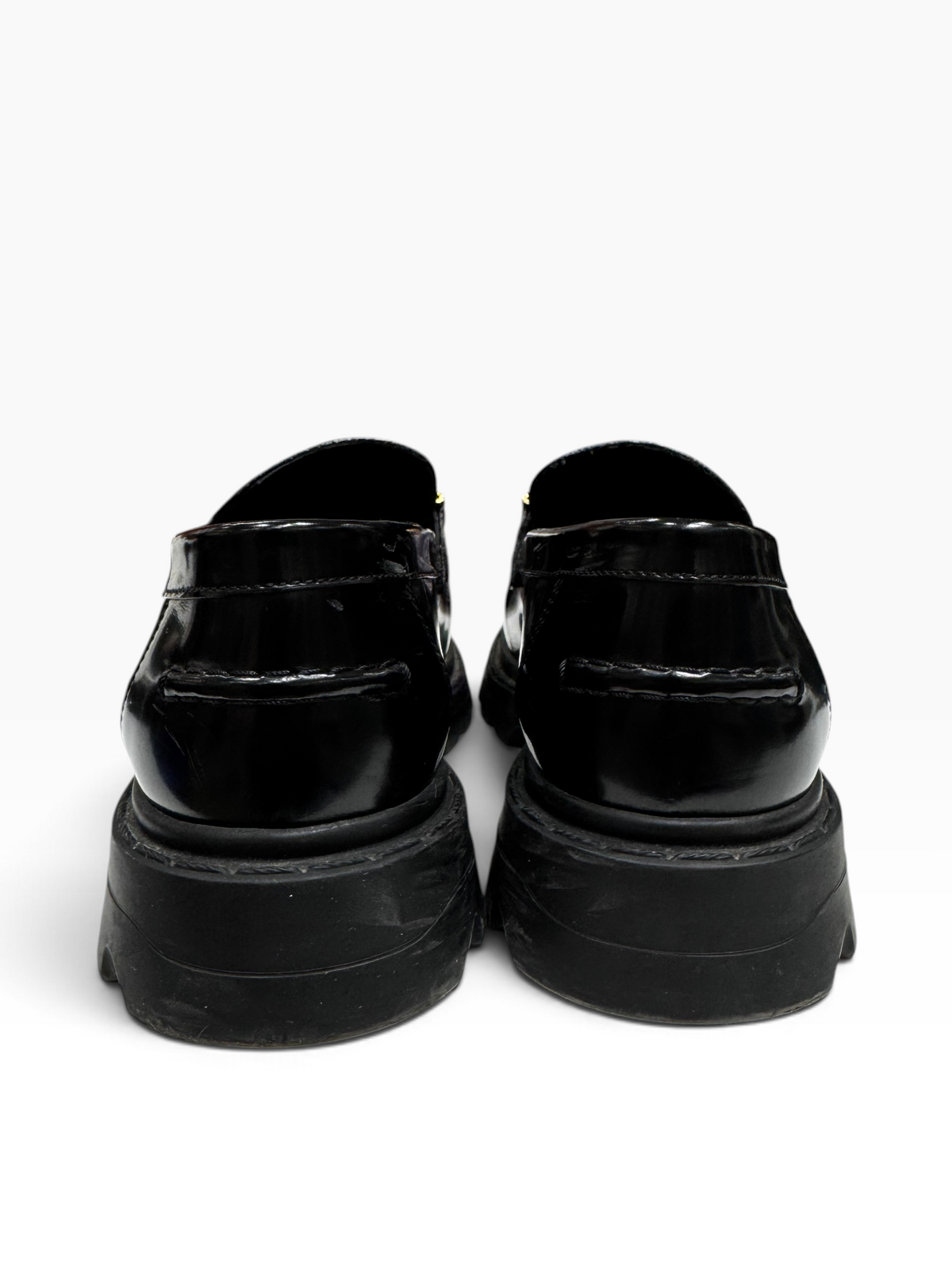 Christian Dior - Mocassins « Dior Code » Cuir glacé T.38,5
