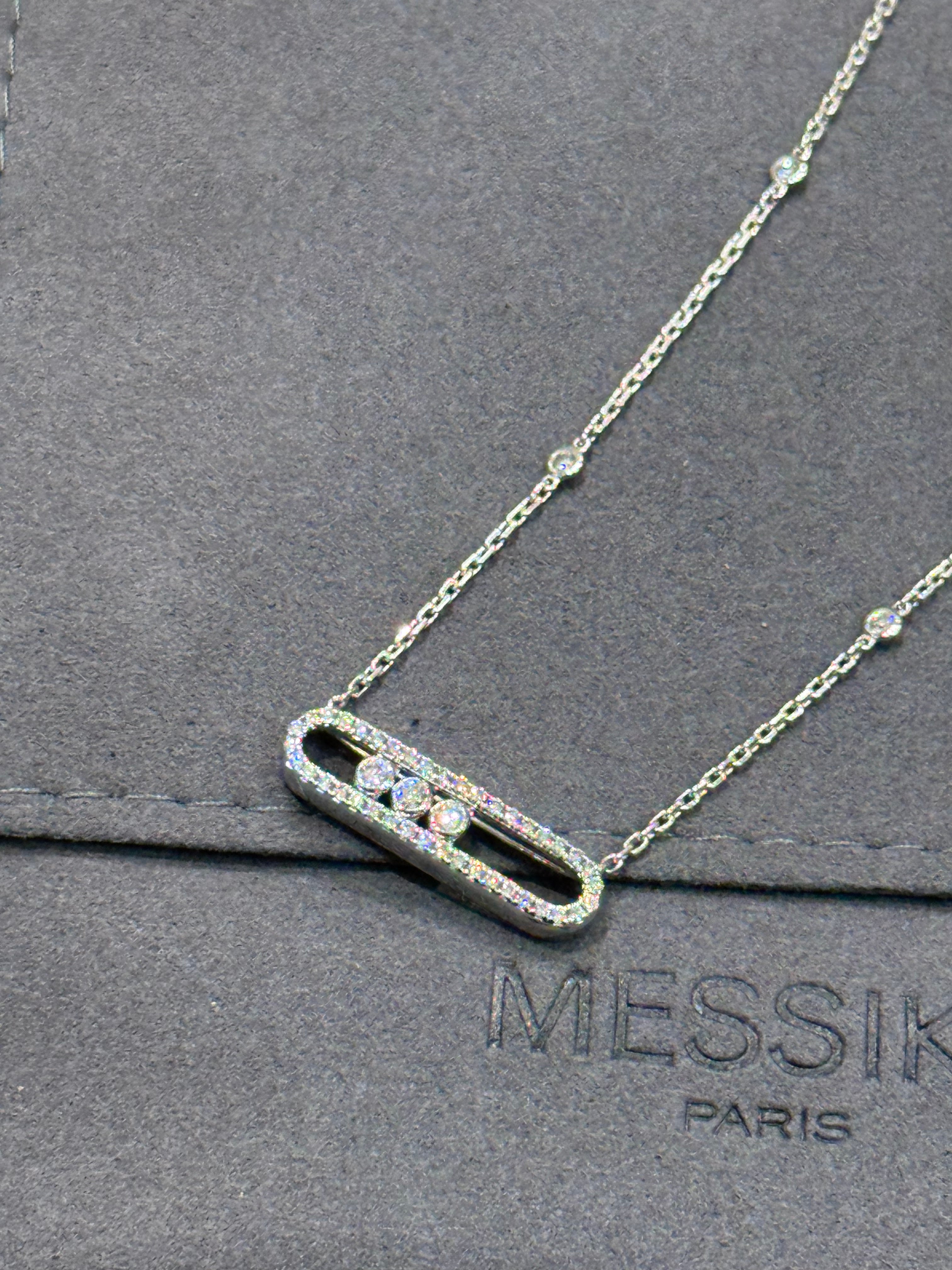 Messika Collier Baby Move Classique Pavé | Les Folies d&