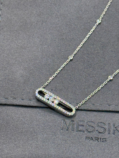 Messika Collier Baby Move Classique Pavé | Les Folies d&