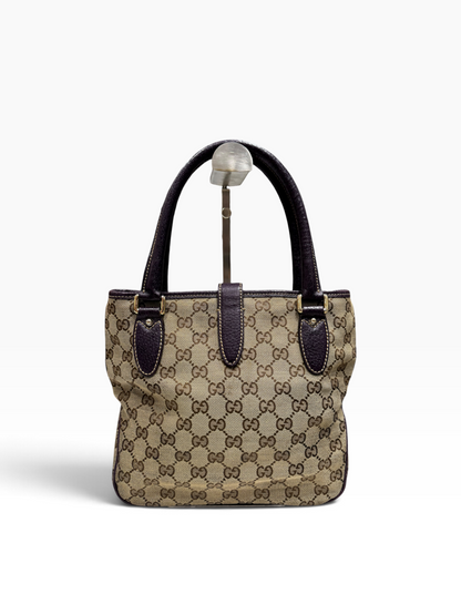 Gucci - Sac Hobo Jackie Piston Lock en toile GG