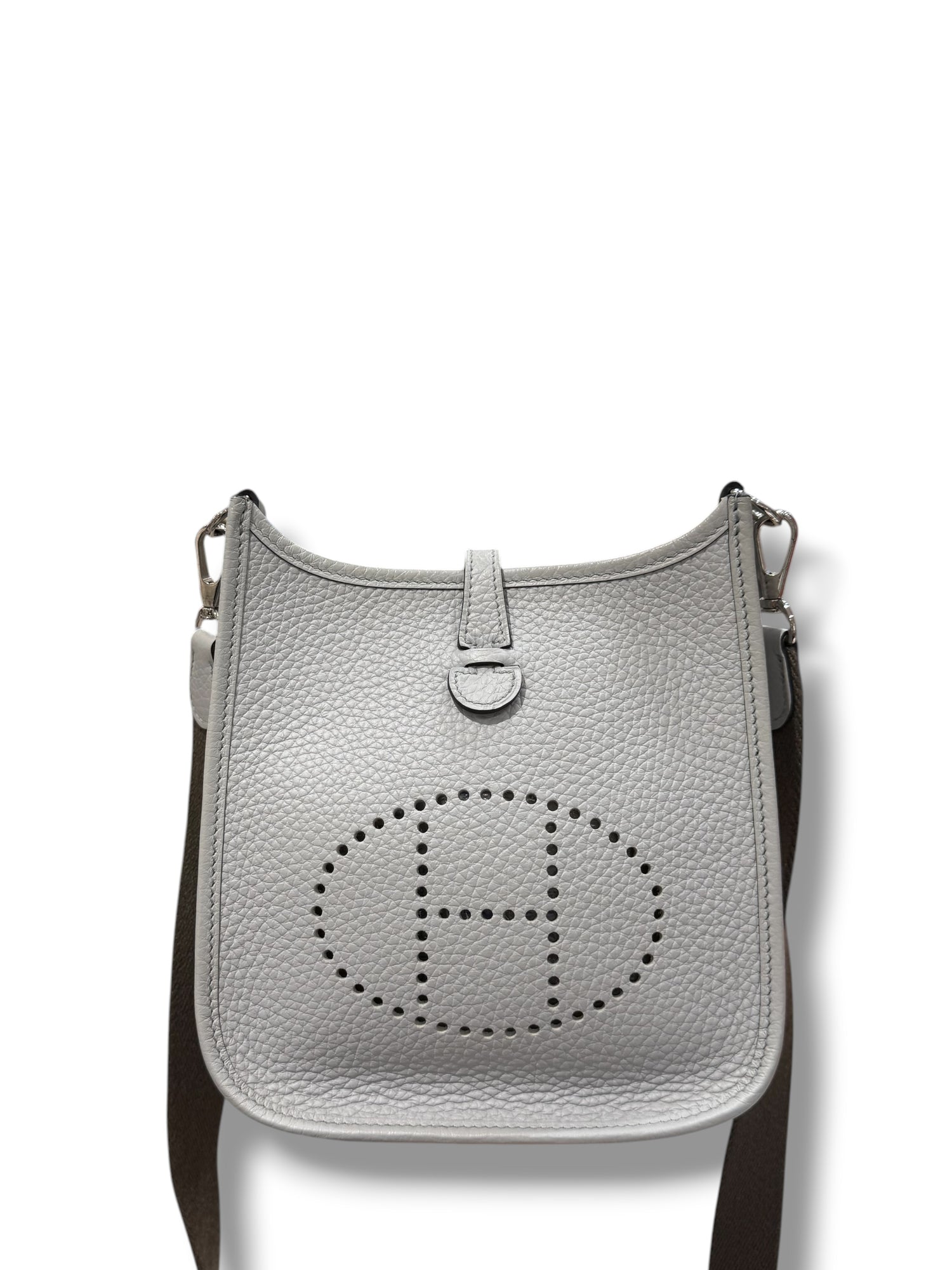 Hermès - Sac Evelyne 16 Bleu pâle PHW