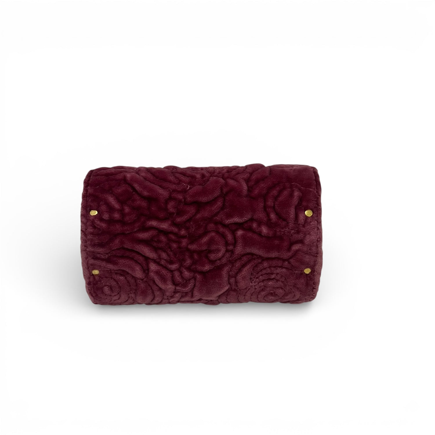 Chanel - Minaudière en velours à motif camélia