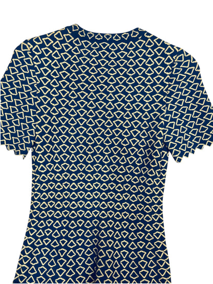 Alaia - Robe bicolore bleu T38