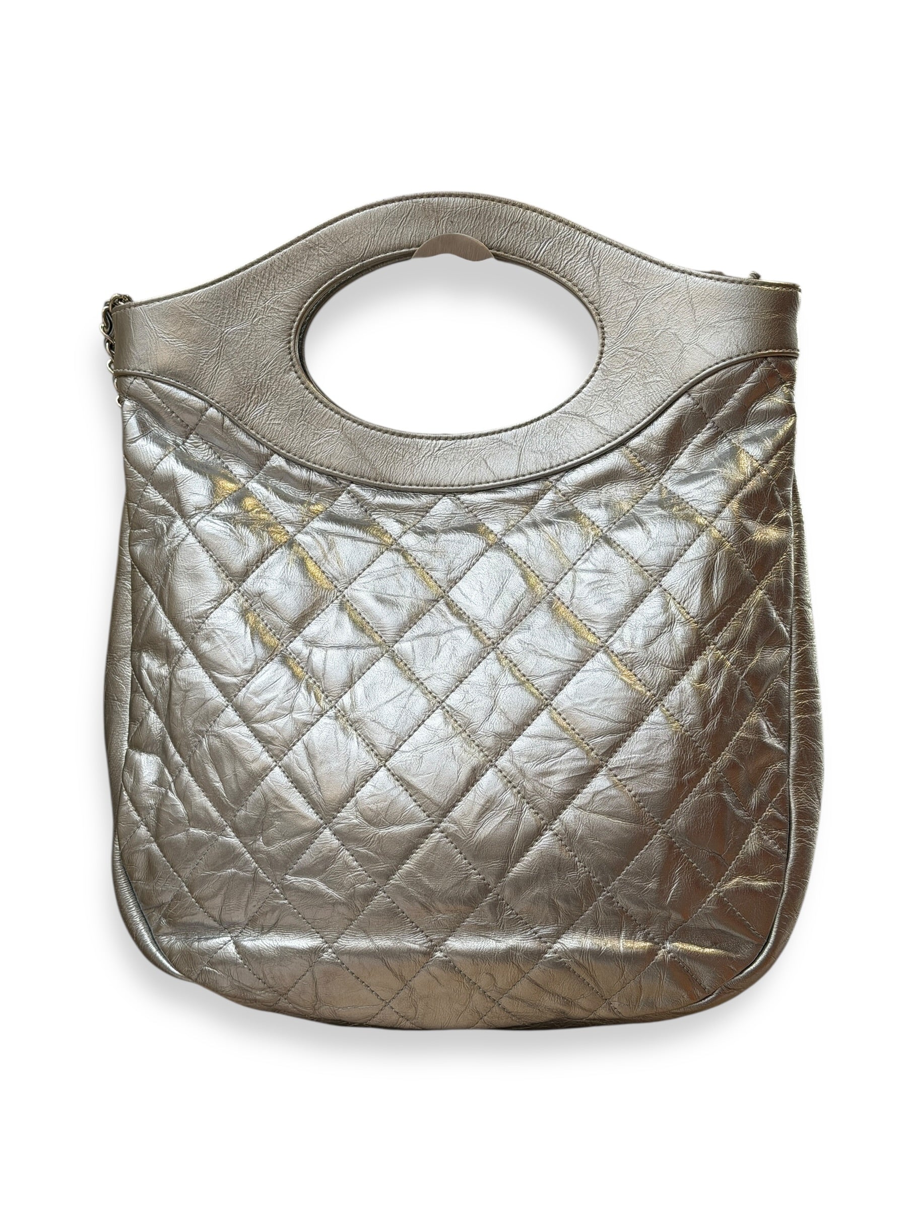 Chanel - Sac Hobo Argenté | Les Folies d’Eugénie