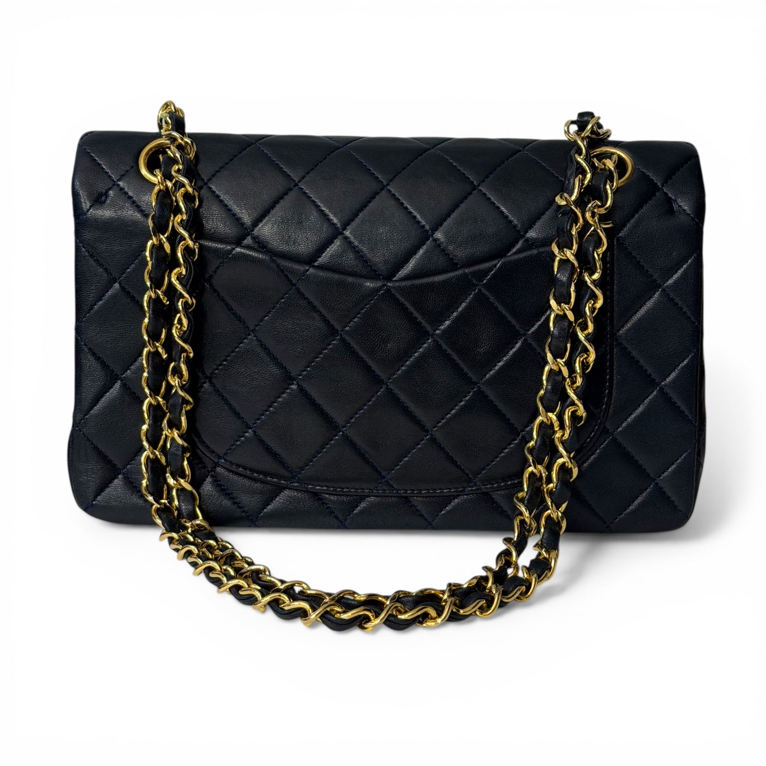 Sac Chanel 11.12 Classique Bleu Marine | Les Folies d’Eugénie