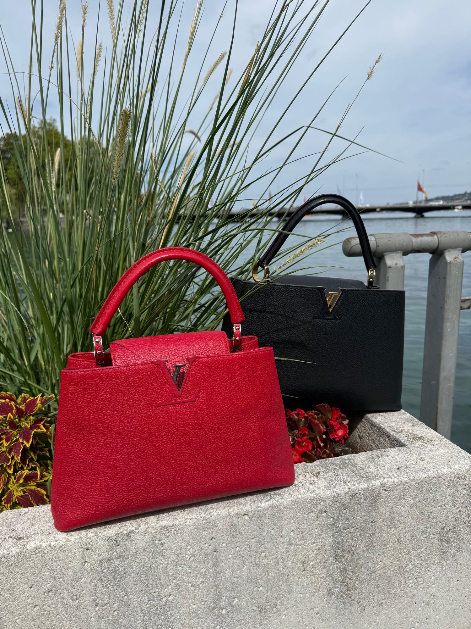 Louis Vuitton - Sac Capucines MM