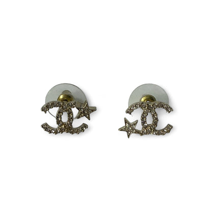Chanel - Boucles d’oreilles logo