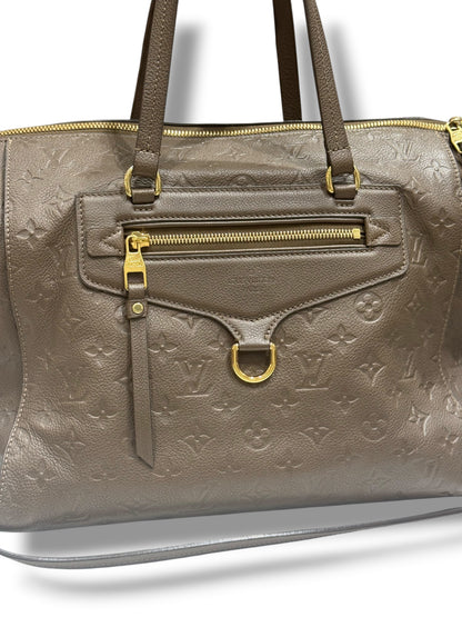 Louis Vuitton - Sac Lumineuse Monogram Taupe