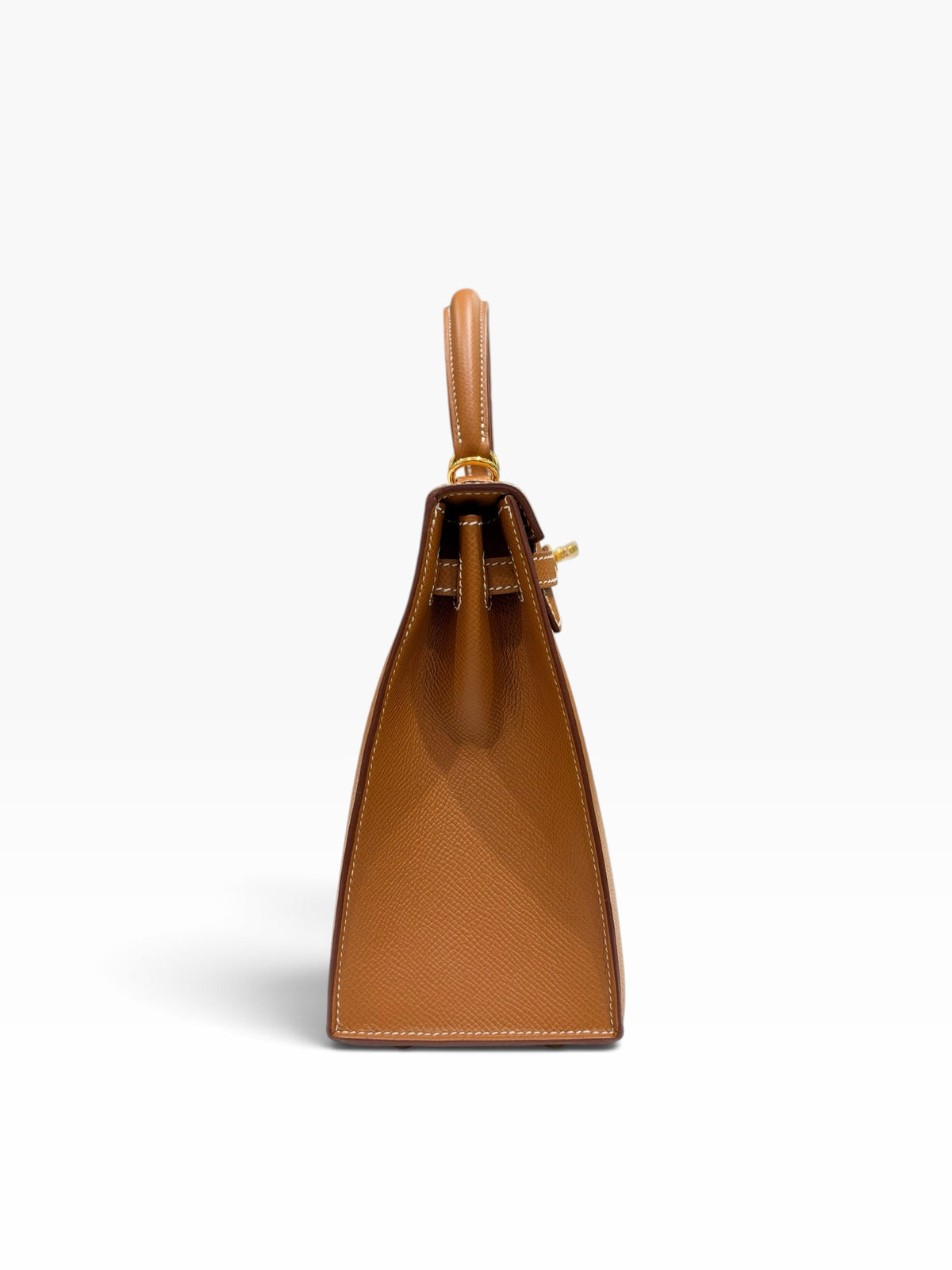 Hermès - Kelly II Sellier 25 in Epsom gold GHW