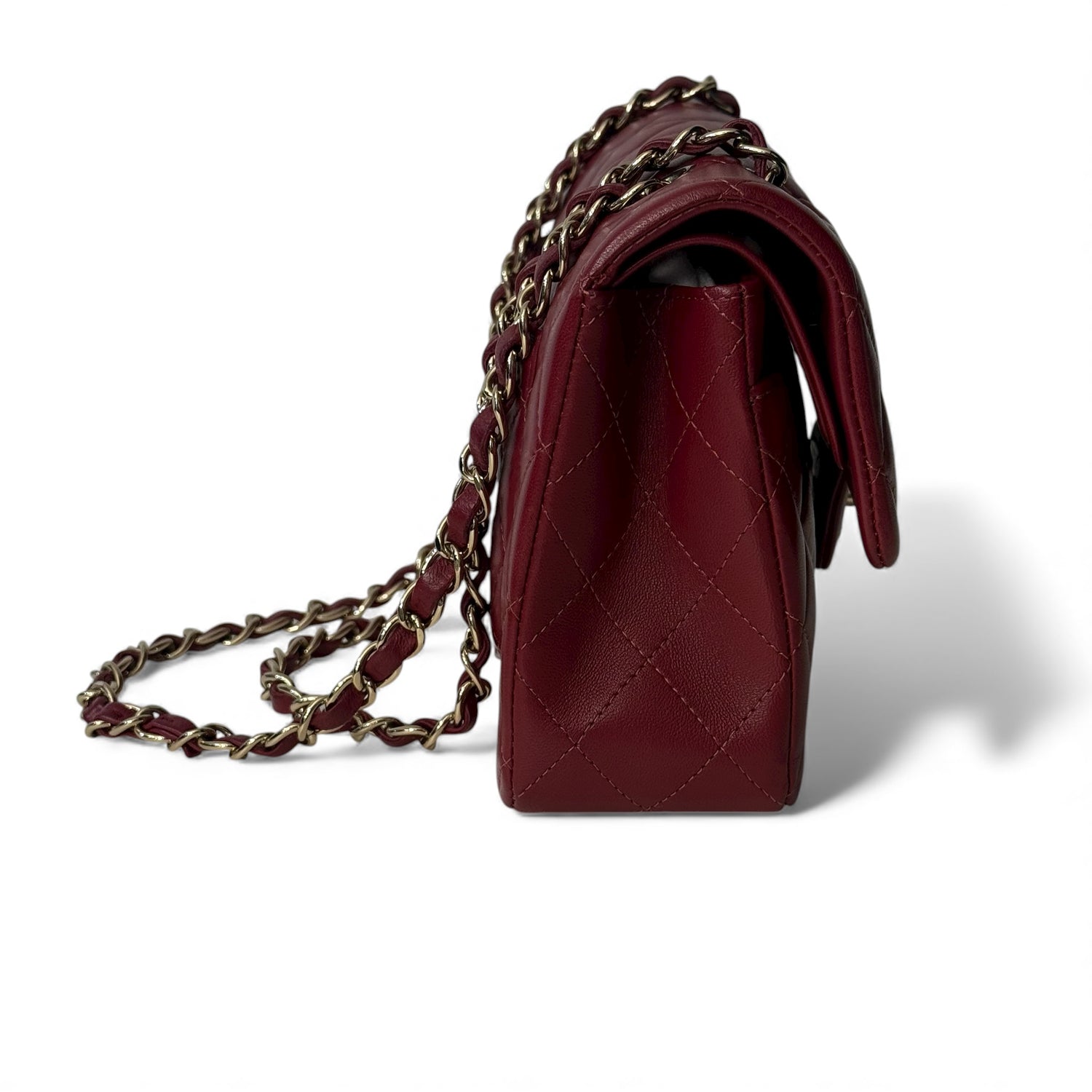 Chanel - Sac 11.12 petit modèle bordeaux