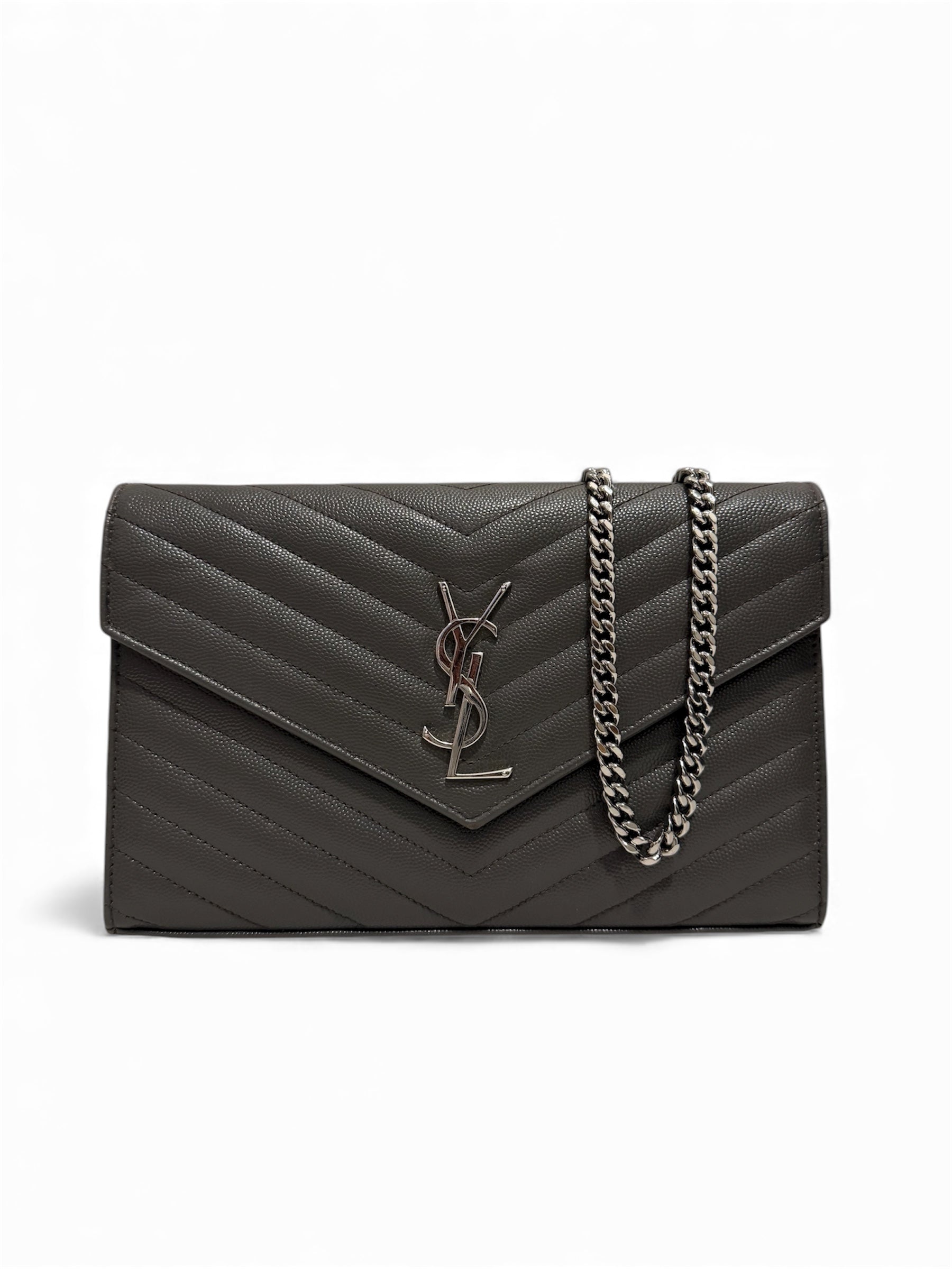 Yves Saint Laurent - Geldbörse an Kette Cassandre