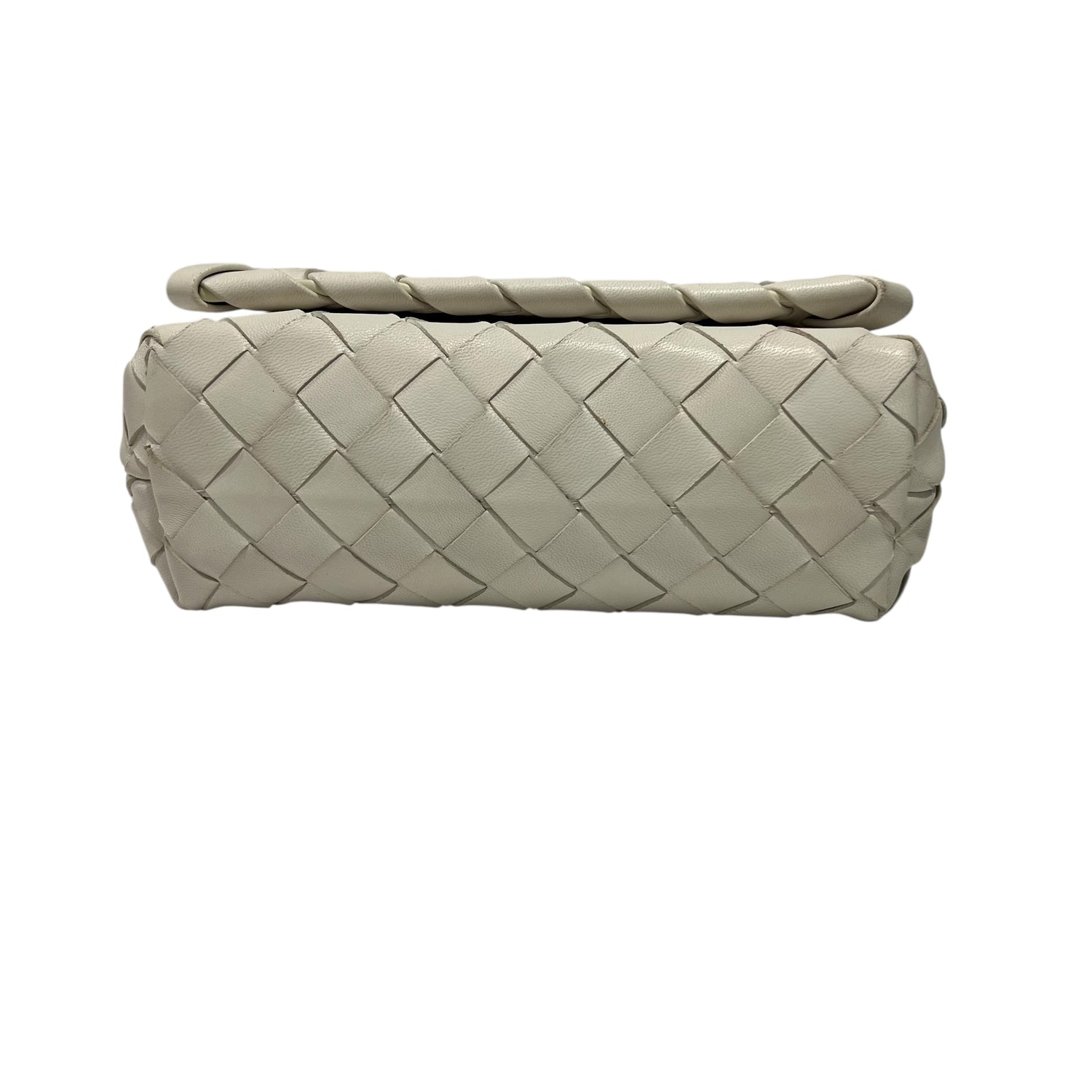 Bottega Veneta - Sac caméra cuir Intrecciato