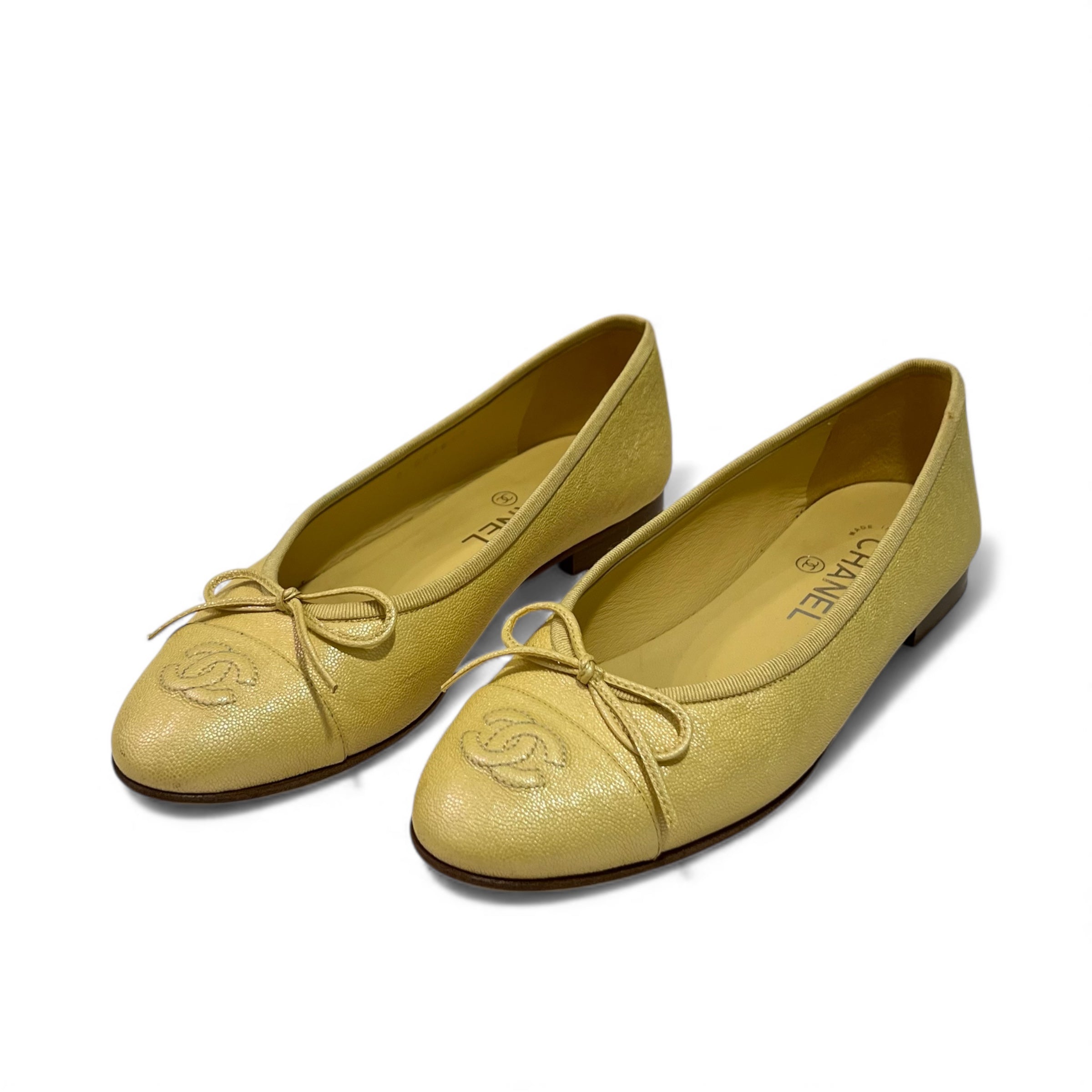 Chanel - Ballerines T.37,5