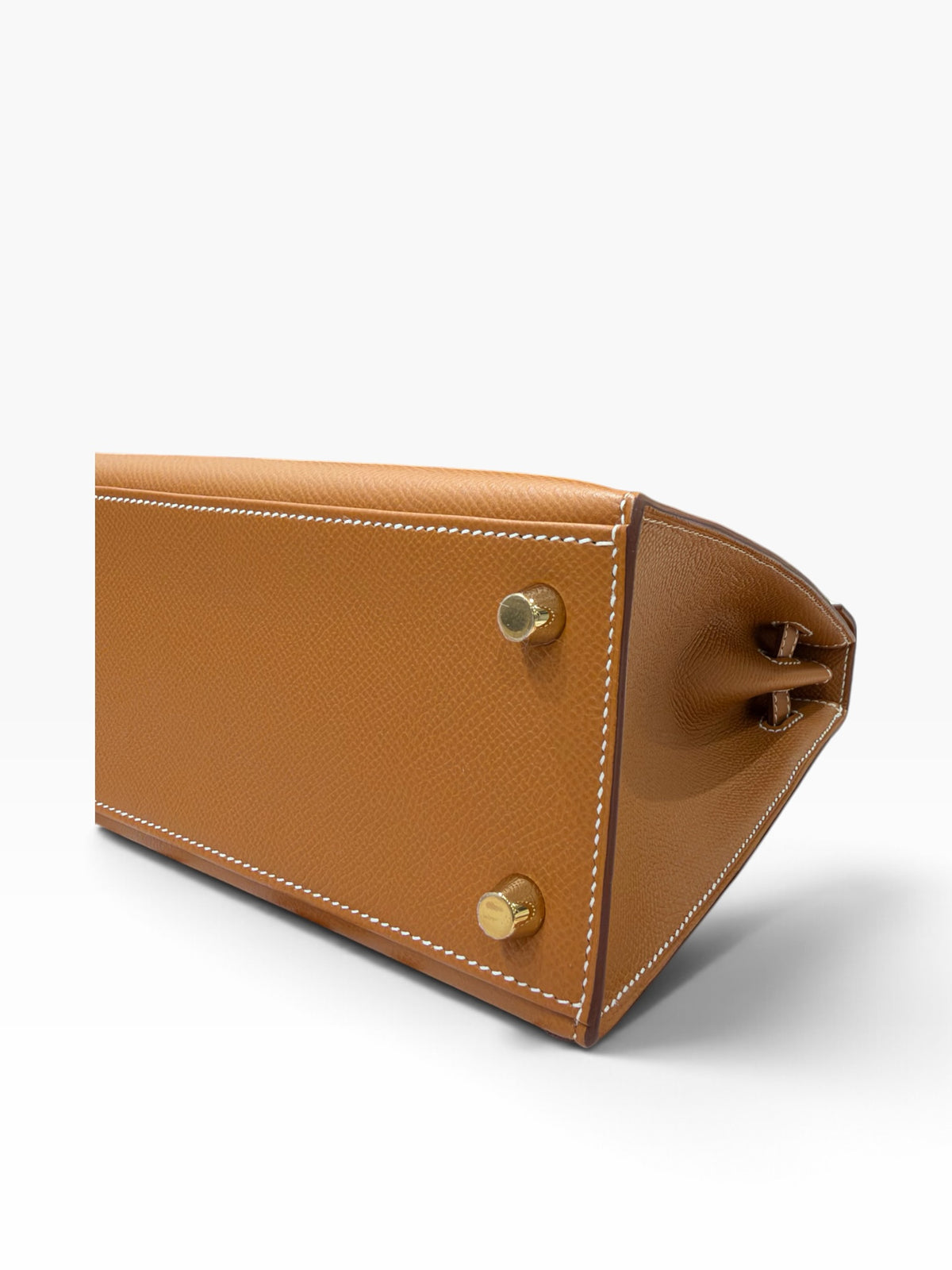 Hermès - Kelly II Sellier 25 in Epsom gold GHW