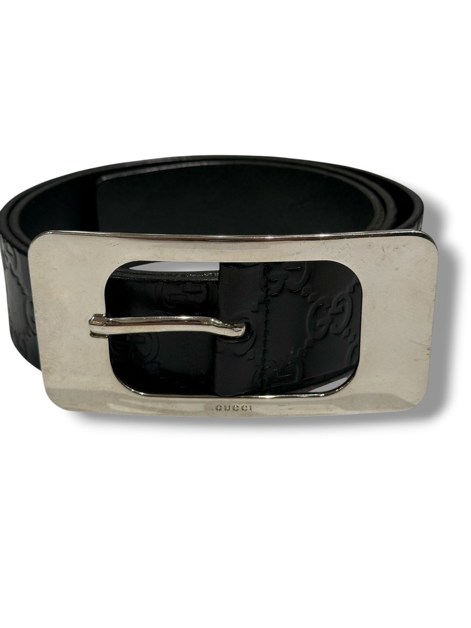 Gucci - Ceinture Maxi G Noir T90