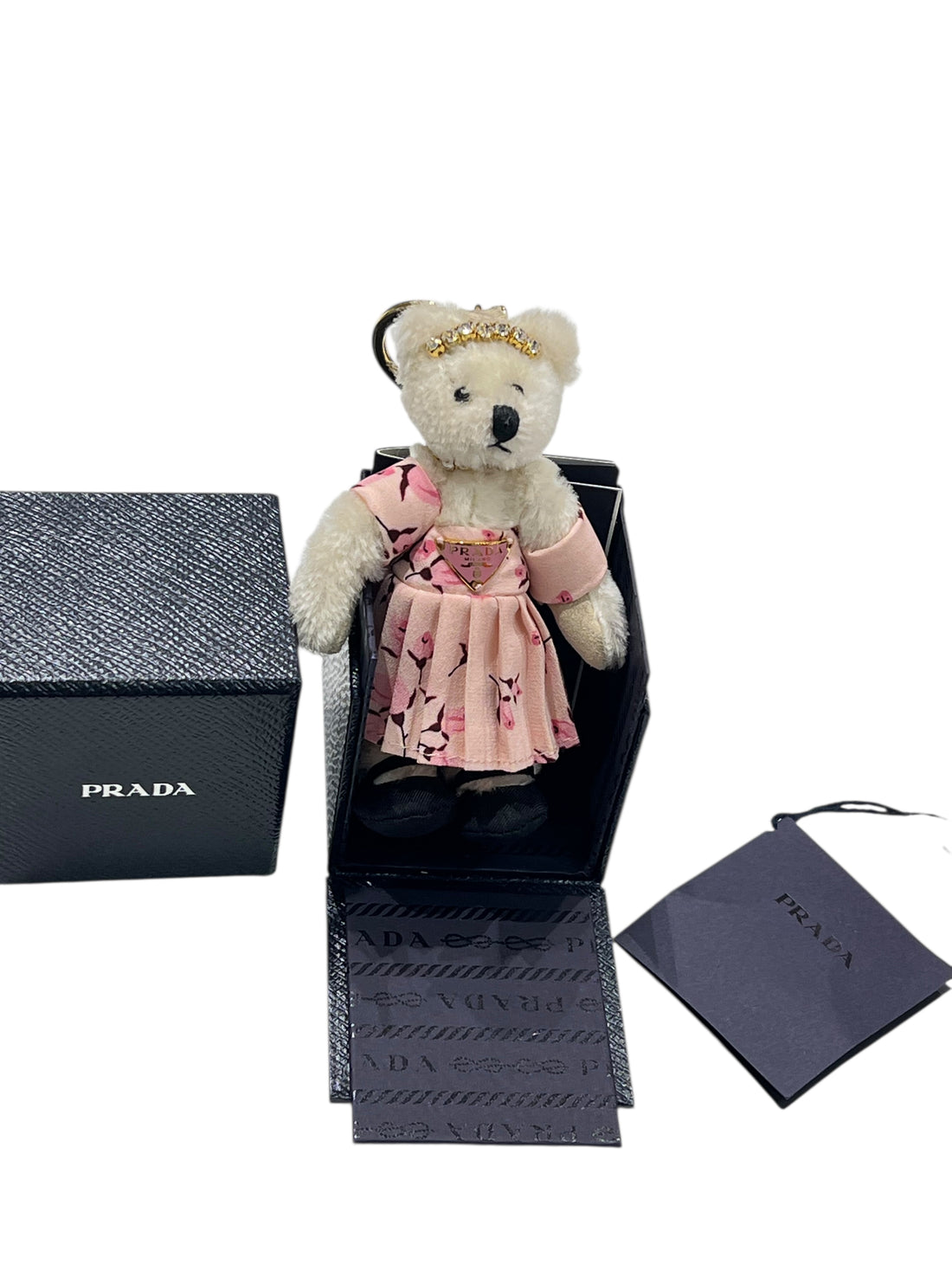 PRADA - porte clefs Teddy rose