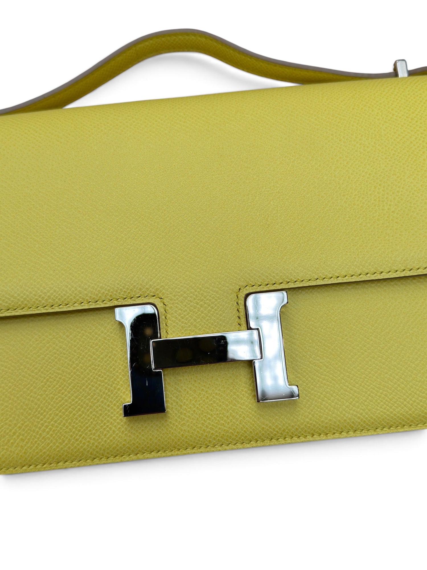 Hermès - Sac Constance To Go Epsom Lime