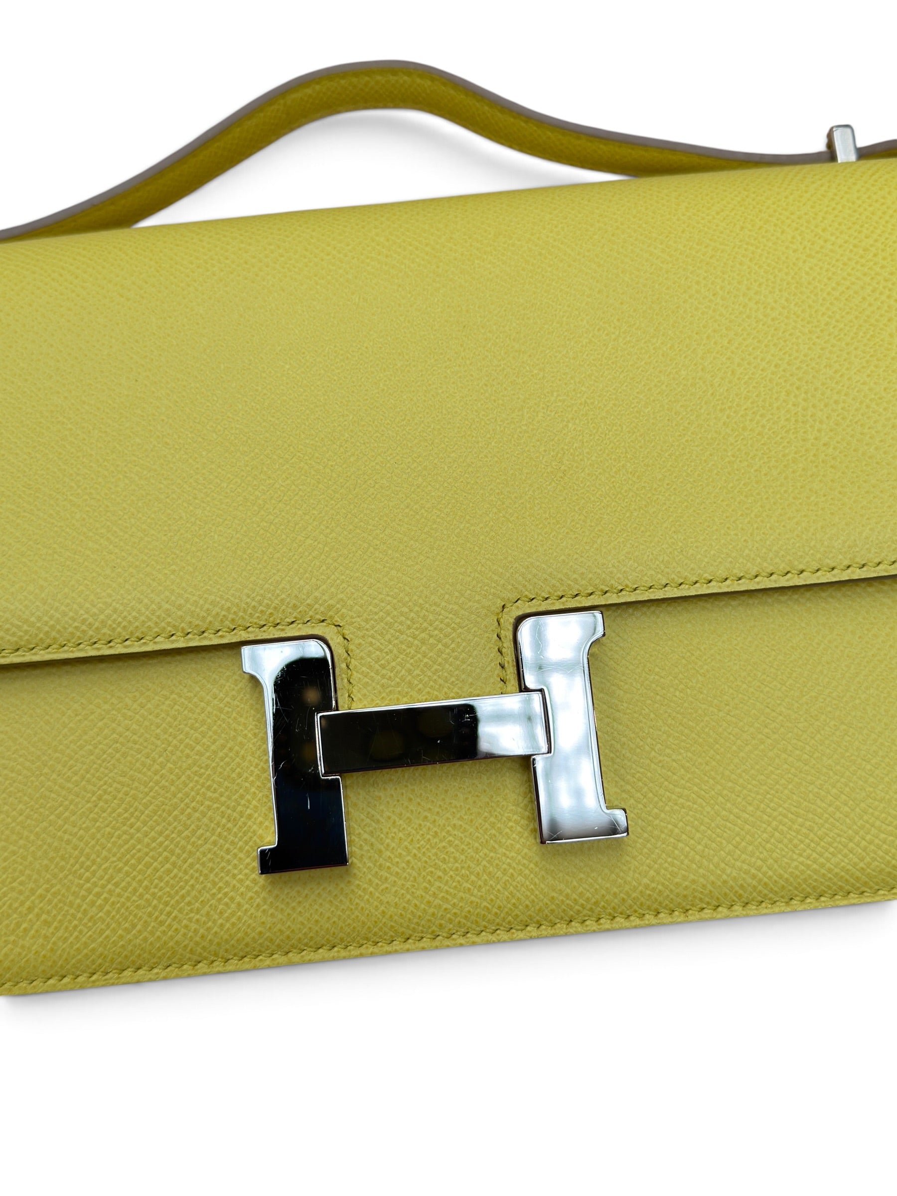 Hermès - Sac Constance To Go Epsom Lime