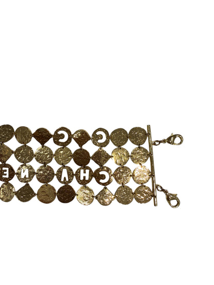 Chanel - Bracelet Multirangs Médaillons | Les Folies d’Eugénie