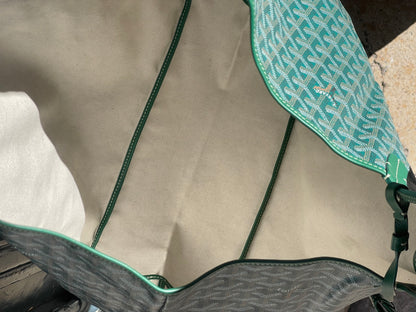 Goyard - Einkaufstasche Saint Louis grün GM