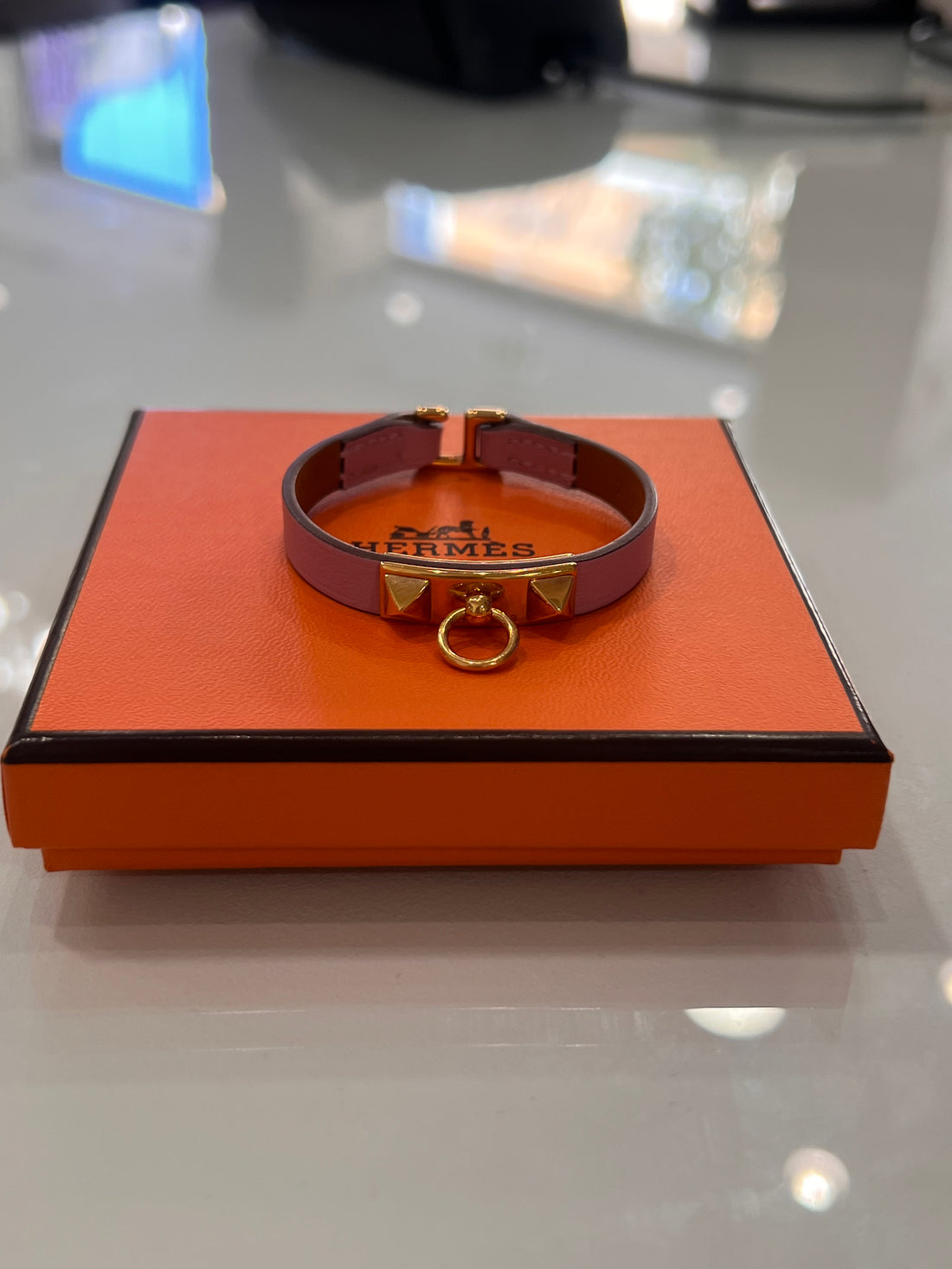 Hermès - Bracelet Medor rose Sakura
