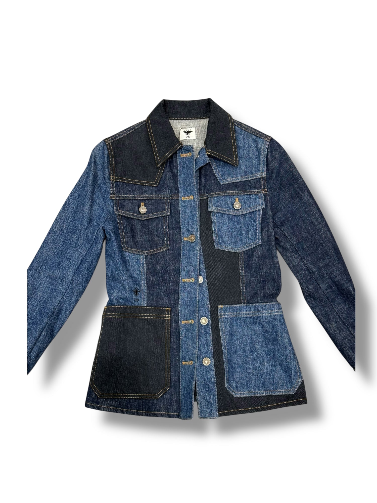 Dior - Veste denim structurée T36