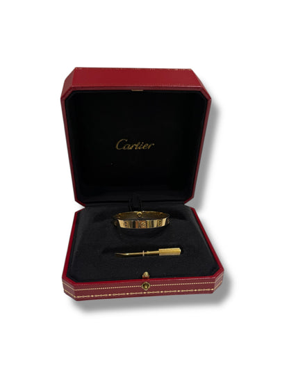 Cartier - Bracelet Love classique or jaune T16