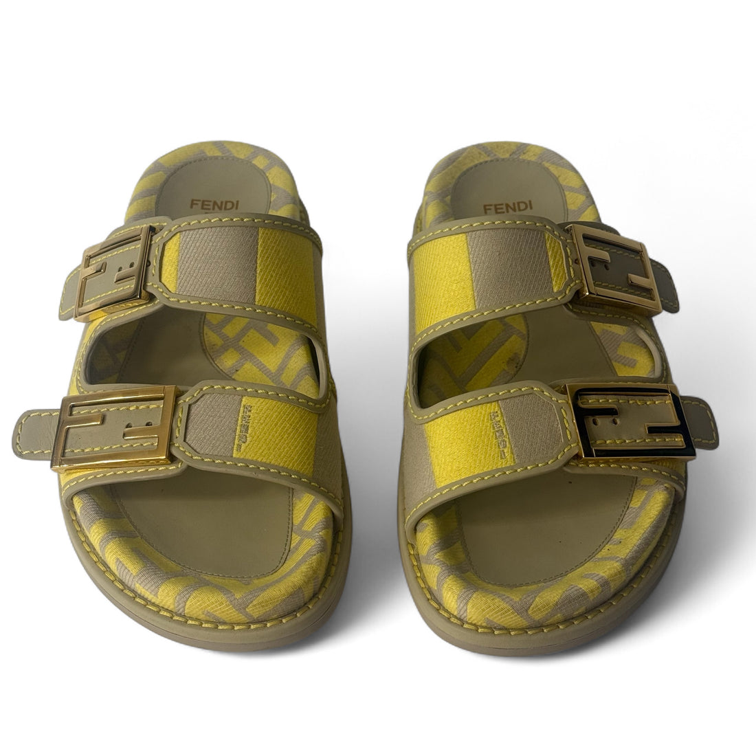 Fendi - Sandales FF T.37