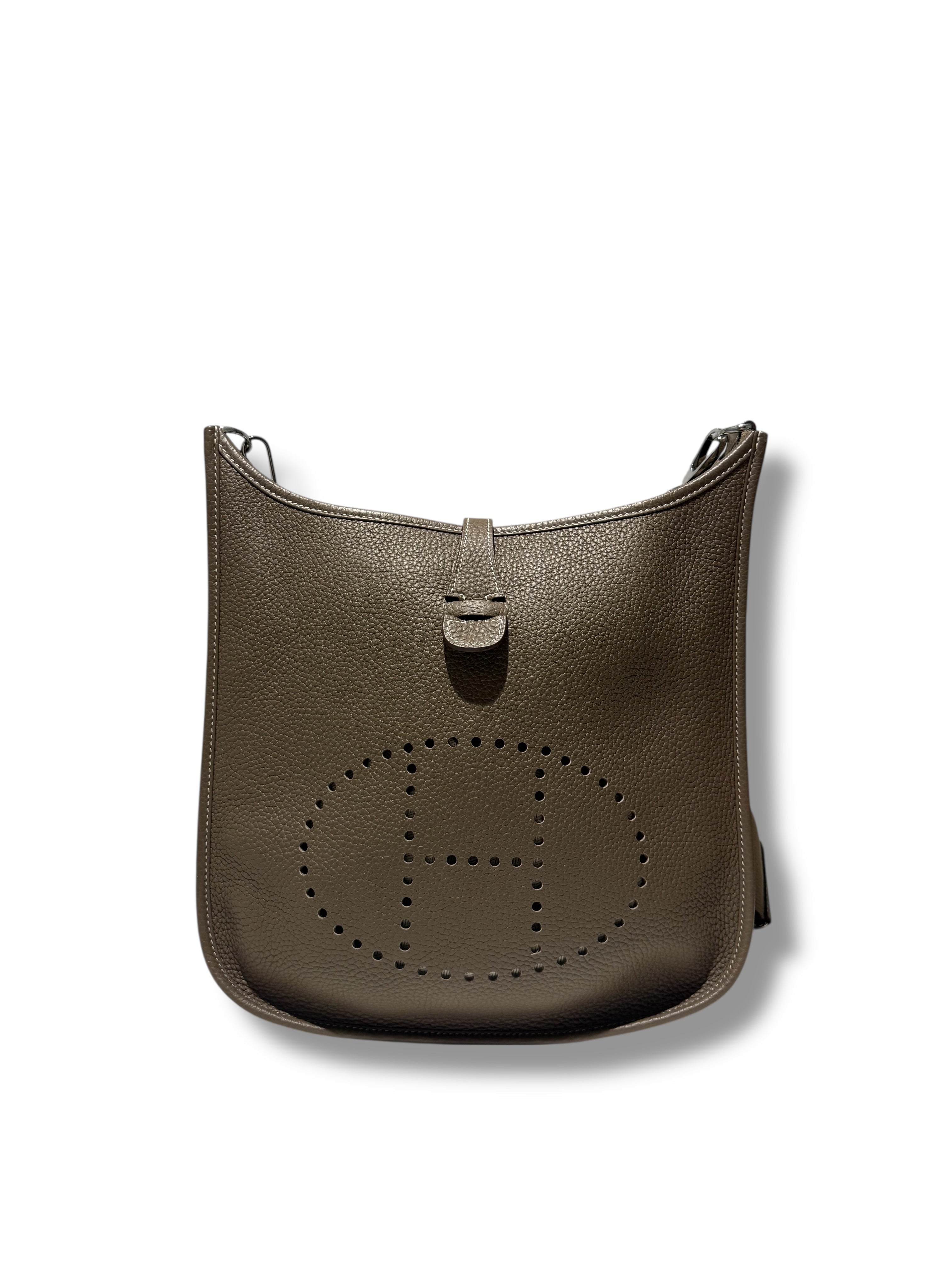 Hermès - Sac Evelyne III 29 Étoupe | Les Folies d’Eugénie