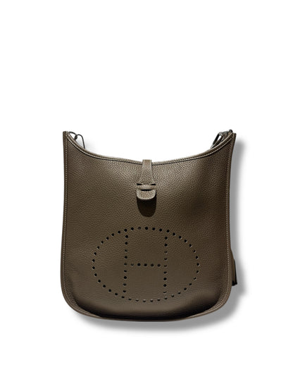 Hermès - Sac Evelyne III 29 Étoupe | Les Folies d’Eugénie