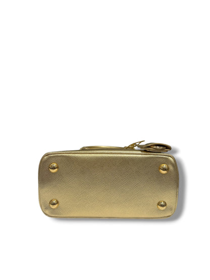 Prada - Sac Galleria mini Doré