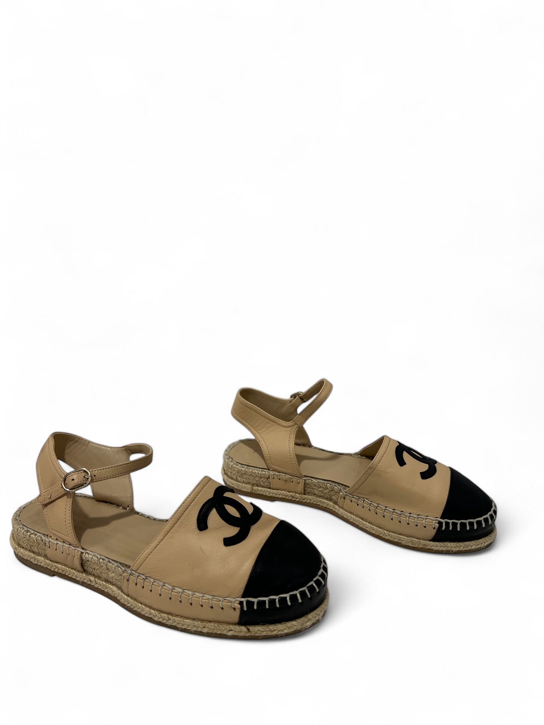 Chanel - Espadrilles aus Leder
