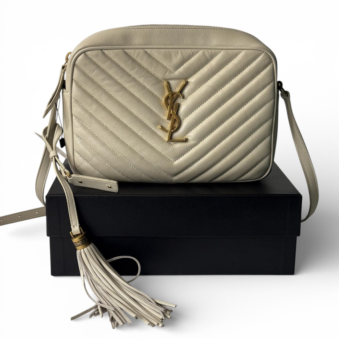 Saint Laurent - Sac Lou en cuir matelassé