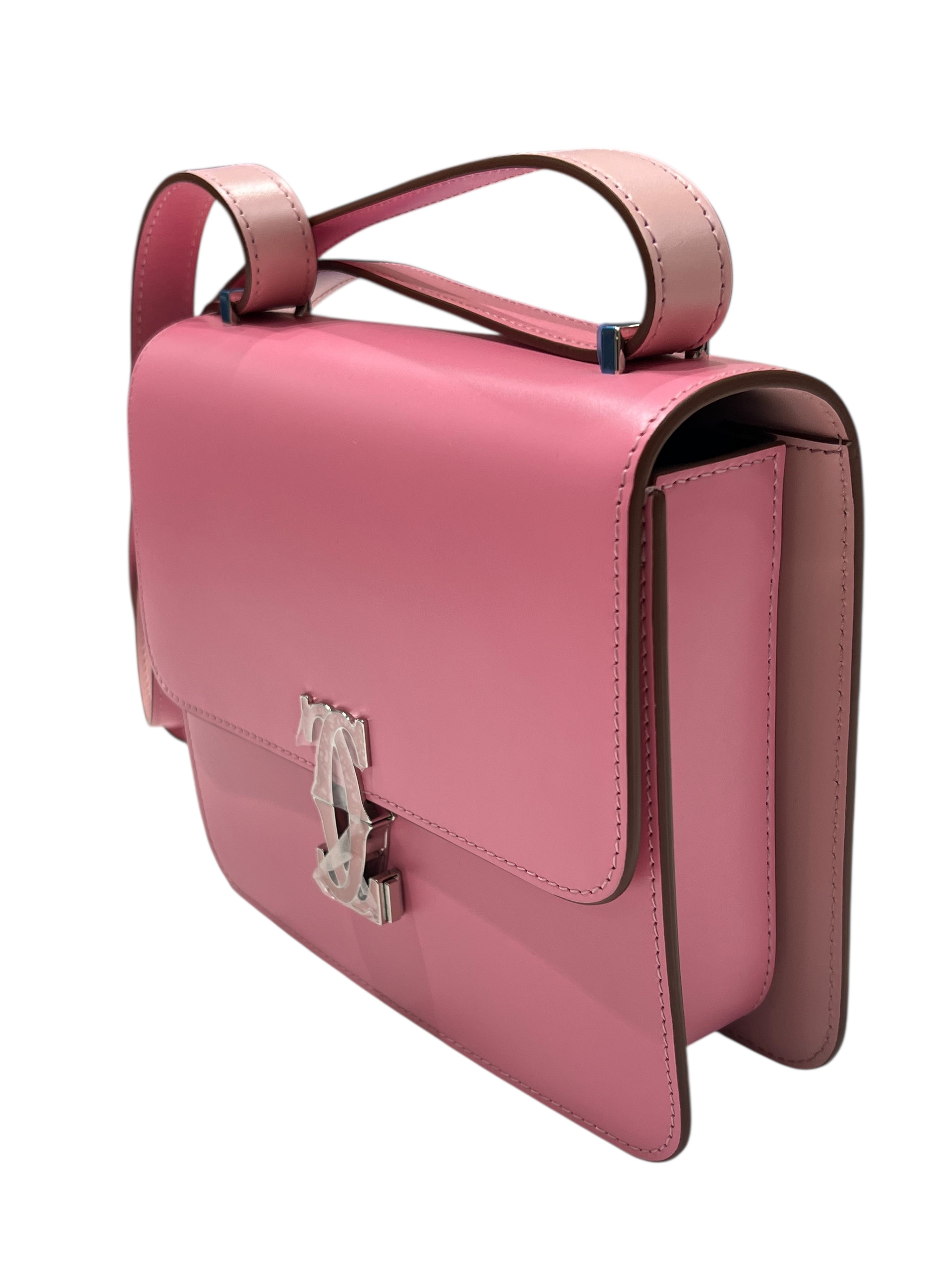 Cartier - Borsa Double C in pelle rosa
