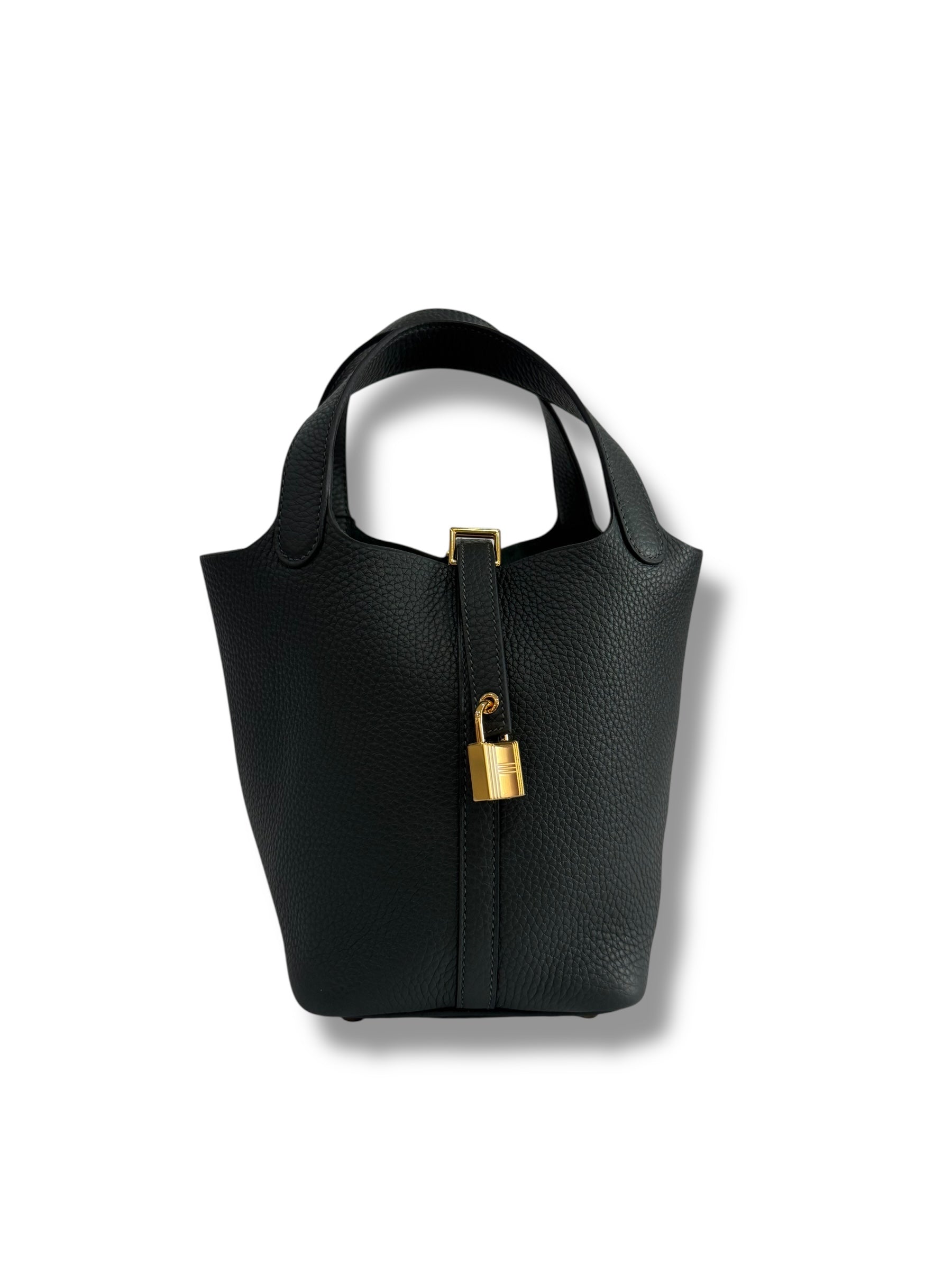 Hermès - Sac Picotin 18 lock vert foncé