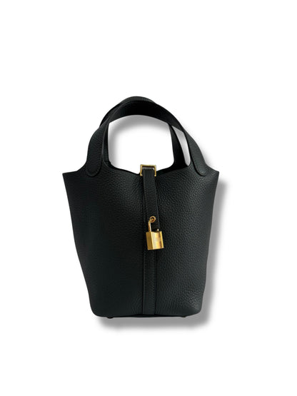 Hermès - Sac Picotin 18 lock vert foncé