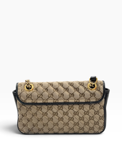 Gucci - Sac Marmont toile GG et cuir