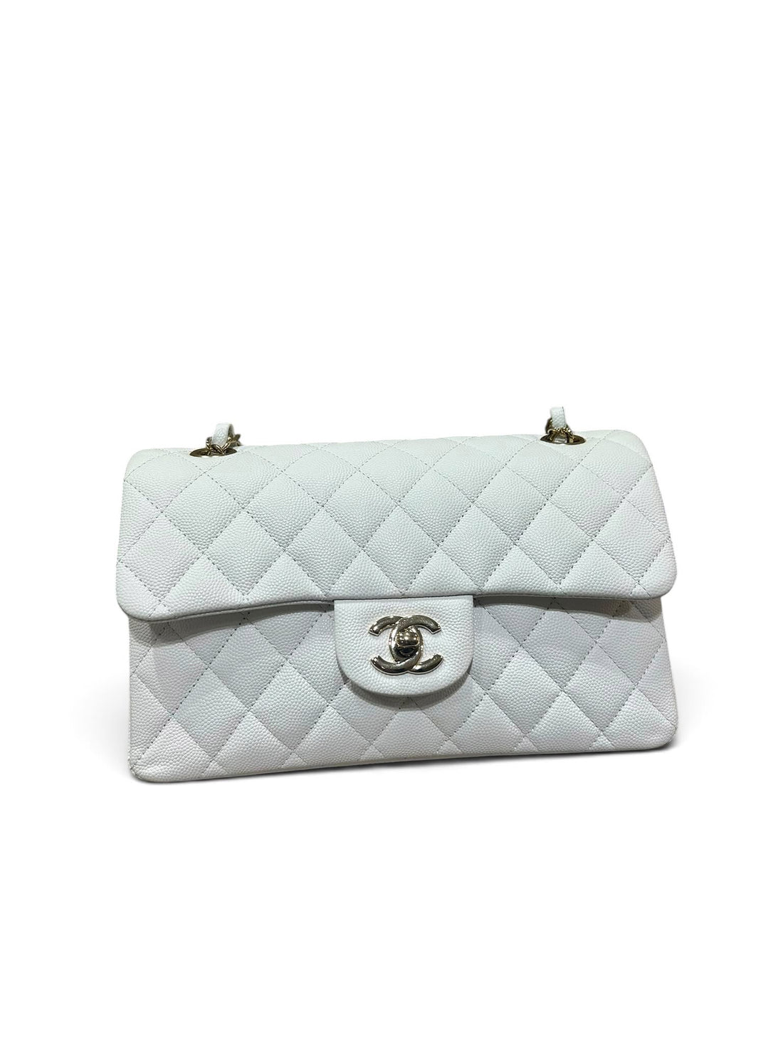 Chanel - Timeless Classique Blanc Caviar
