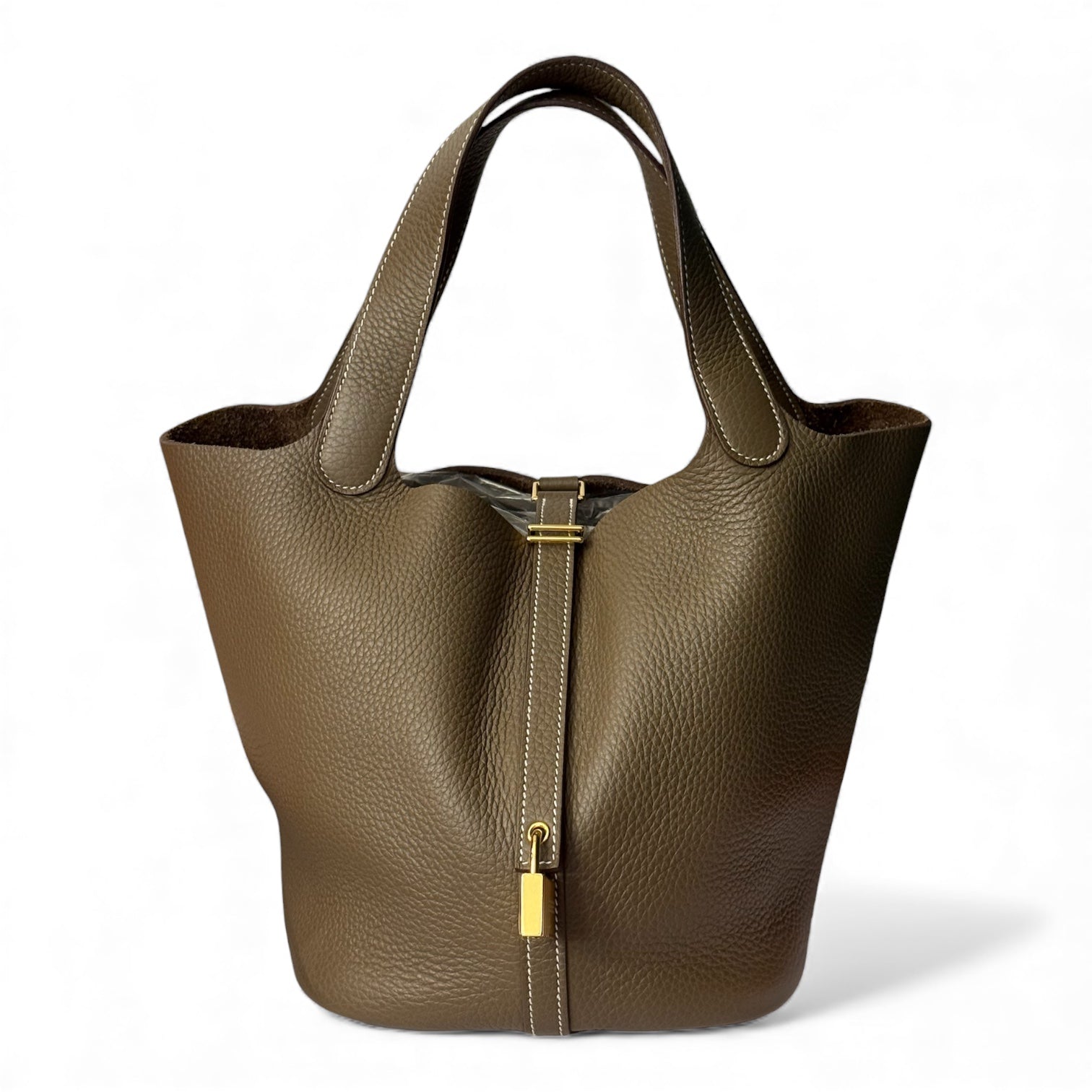 Hermès - Sac Picotin 22 Étoupe