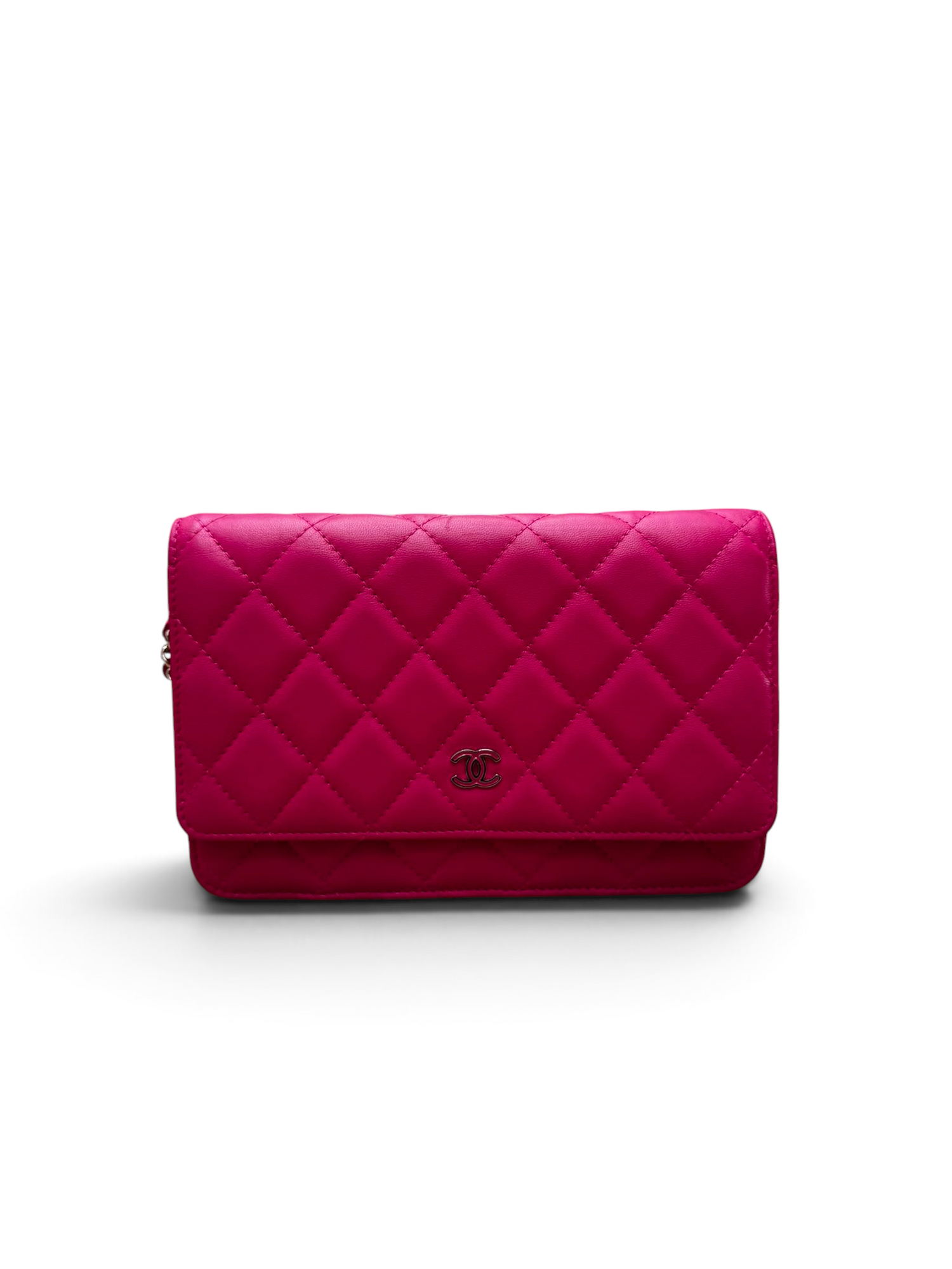 Chanel - Sac Wallet On Chain agneau rose