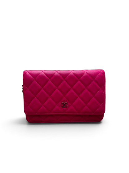 Chanel - Sac Wallet On Chain agneau rose